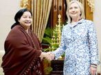 Hilari Clinton and Jayalalitha